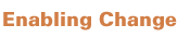 Enabling Change course